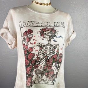 VTG Grateful Dead Distressed Tie Dye Rockstar MED